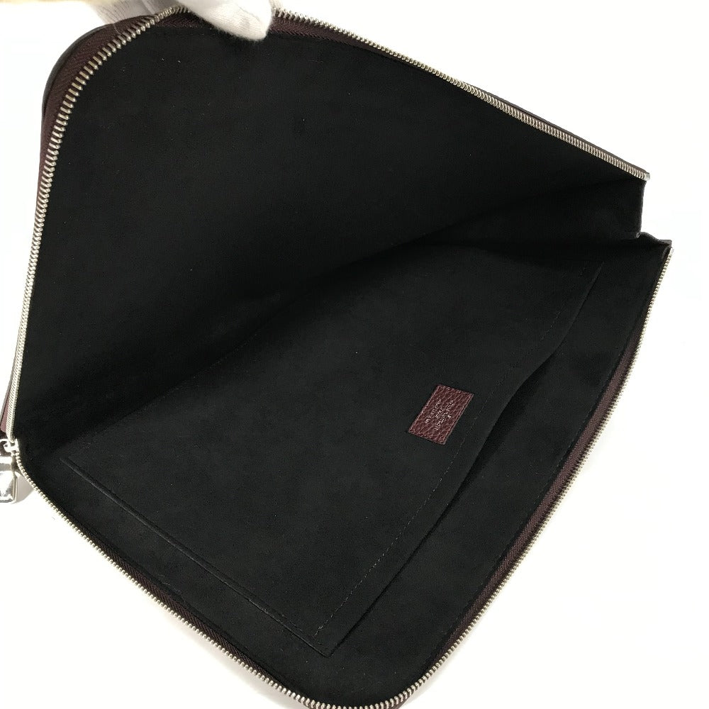 LOUIS VUITTON Clutch bag M53217 Taurillon Clemence Leather Brown Pochette Jules GM mens  d