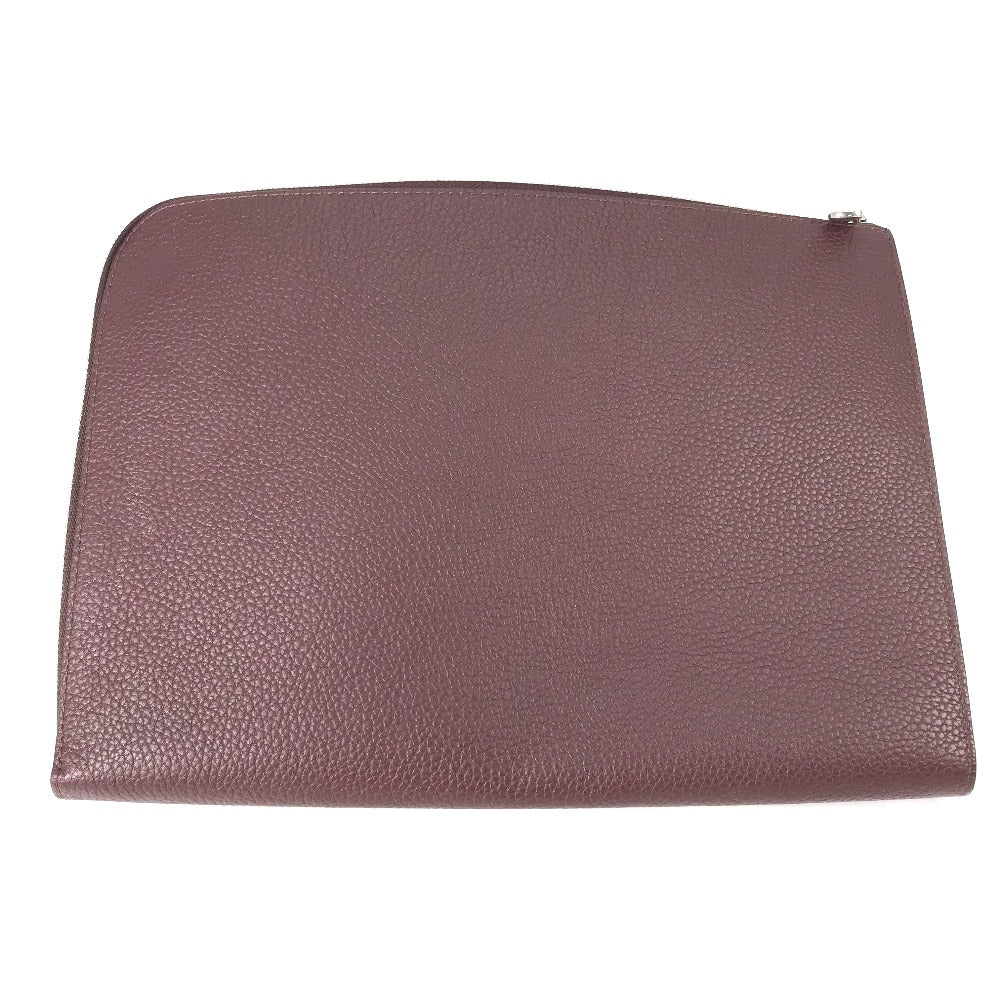 LOUIS VUITTON Clutch bag M53217 Taurillon Clemence Leather Brown Pochette Jules GM mens  d