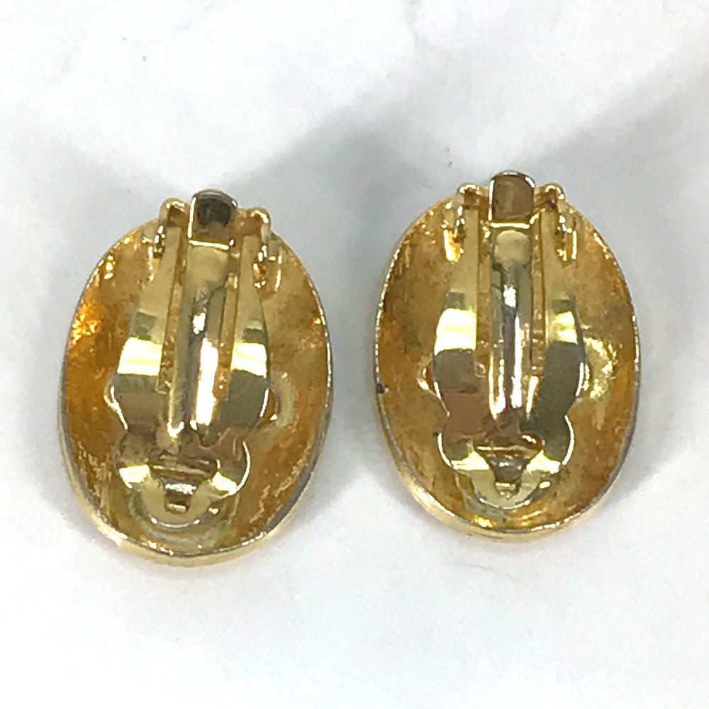 CHANEL Earring metal gold   CC COCO Mark