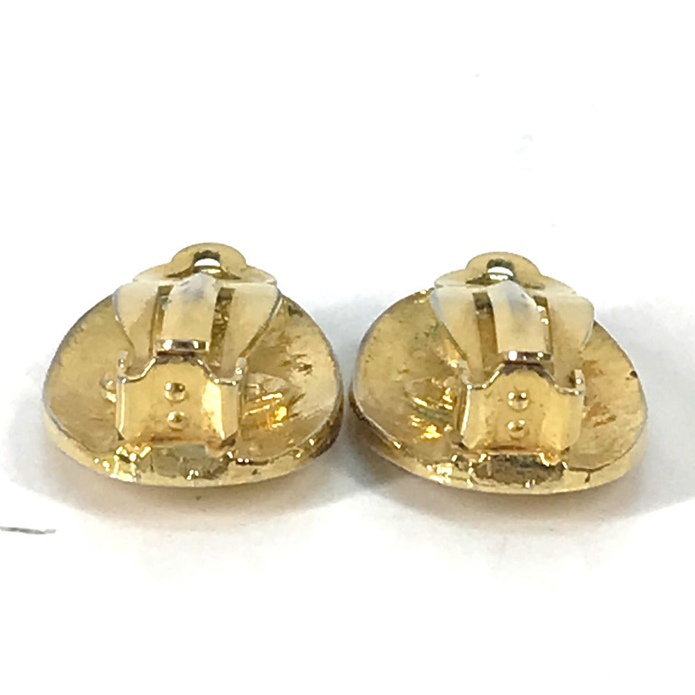CHANEL Earring metal gold   CC COCO Mark