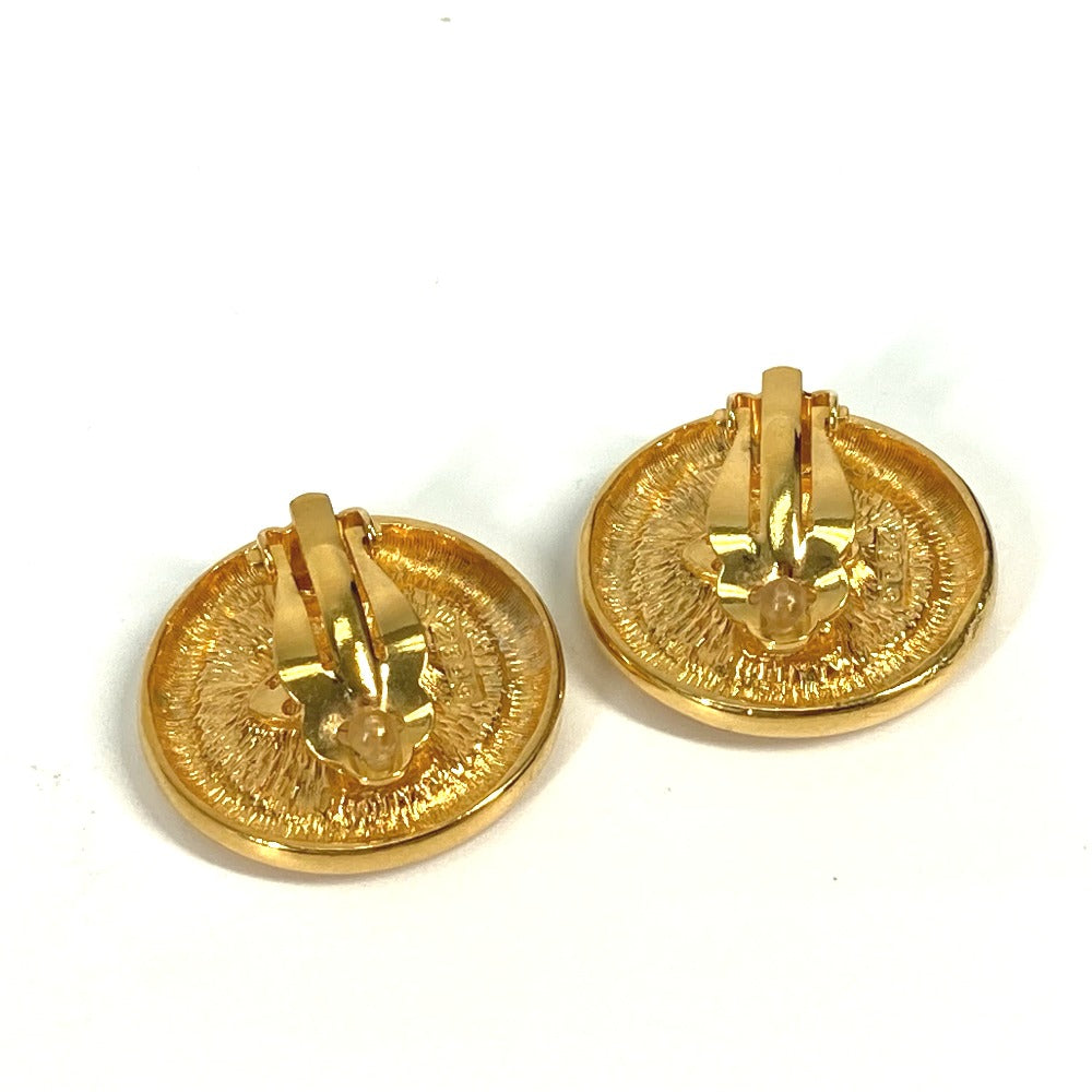 CHANEL Earring metal gold   Deca COCO Mark CC