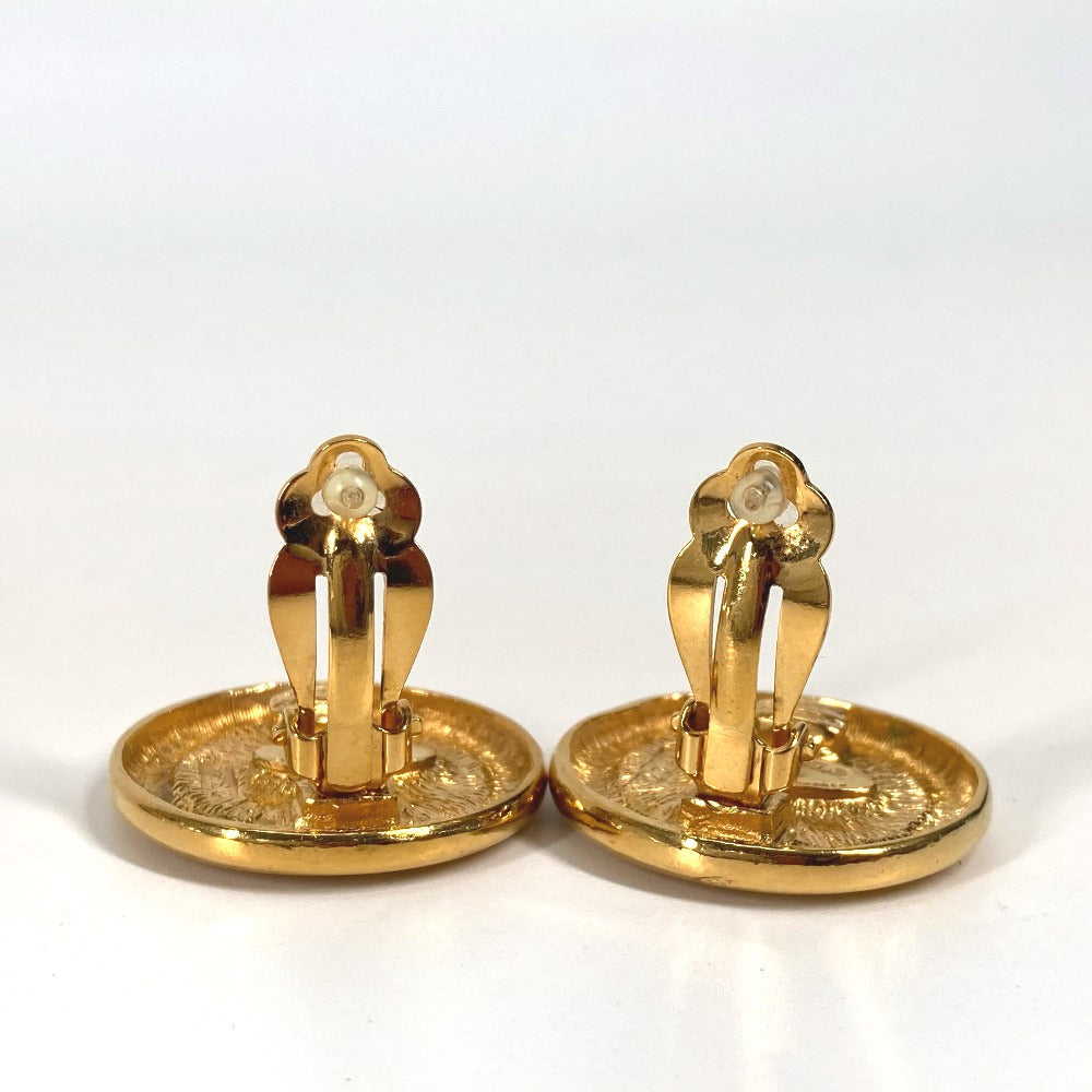 CHANEL Earring metal gold   Deca COCO Mark CC