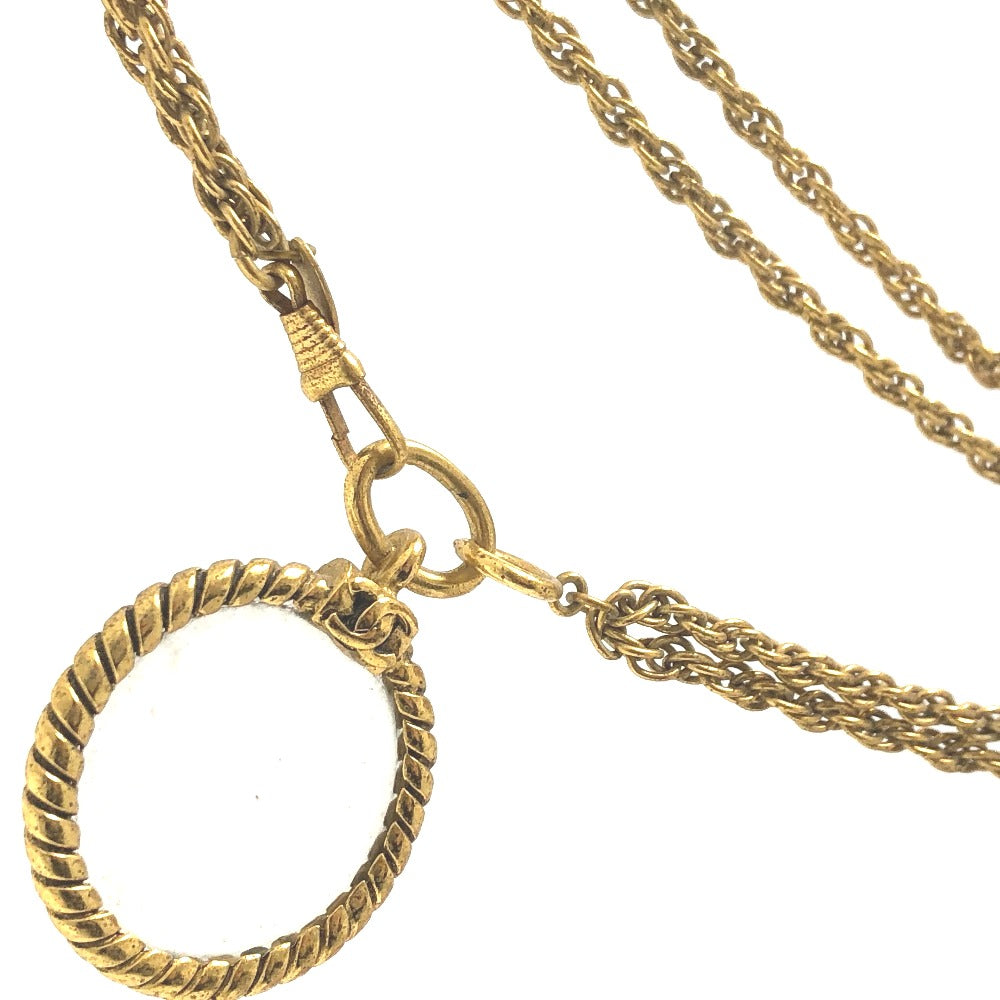 CHANEL Necklace metal gold   Loupe