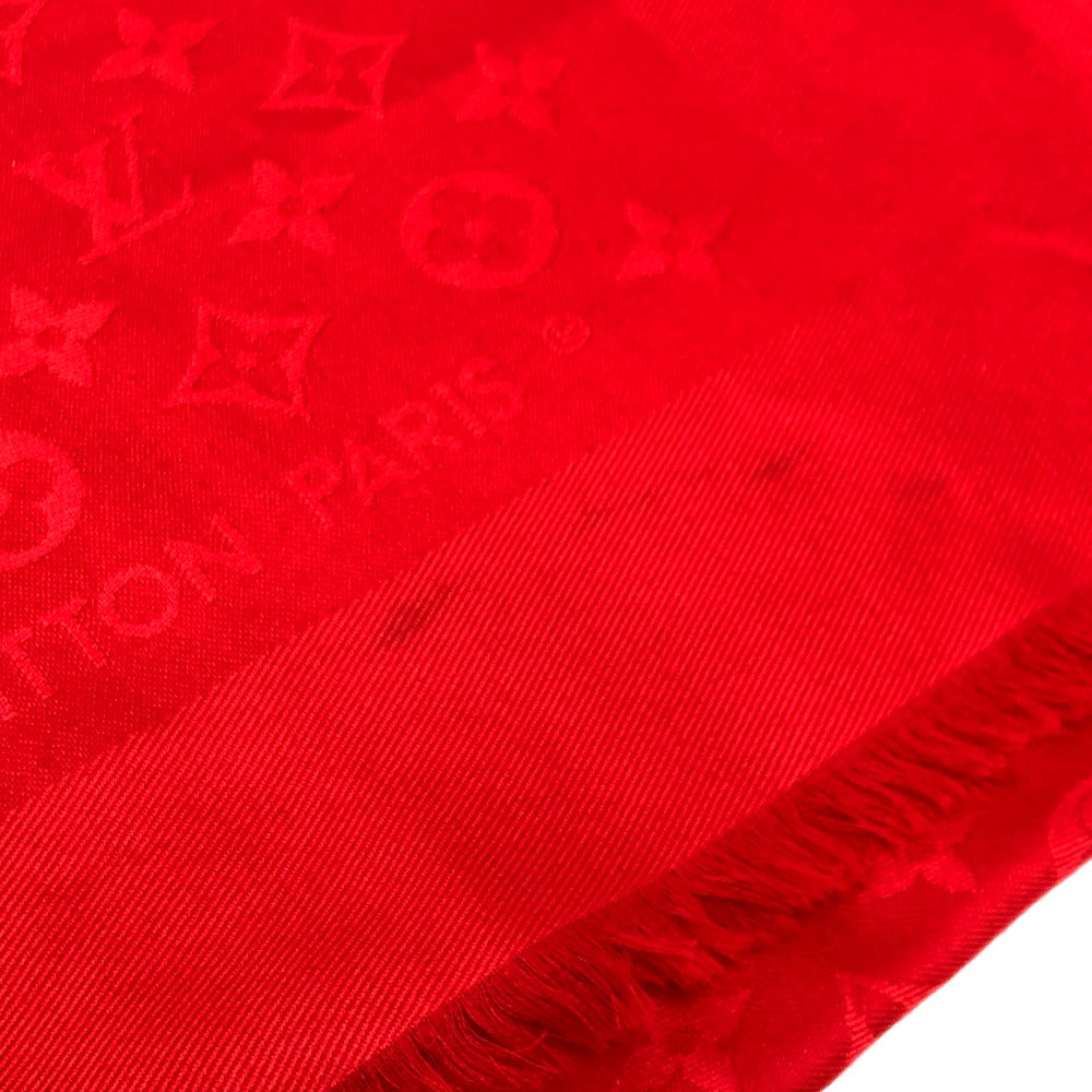 LOUIS VUITTON Stall M72237 silk Red Shoal Monogram Women
