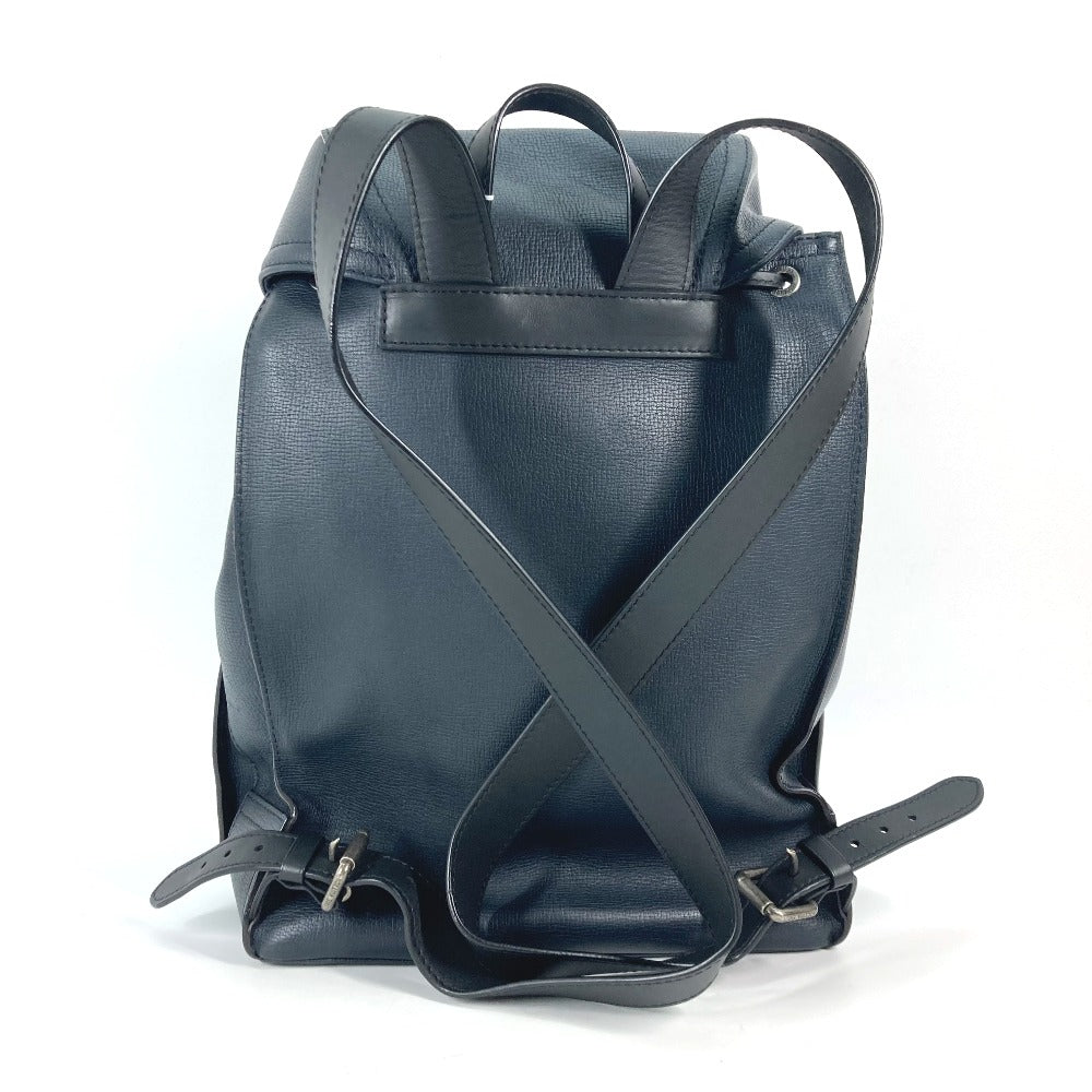 LOUIS VUITTON Backpack M54960 Utah leather Navy Utah Canyon Backpack mens  d