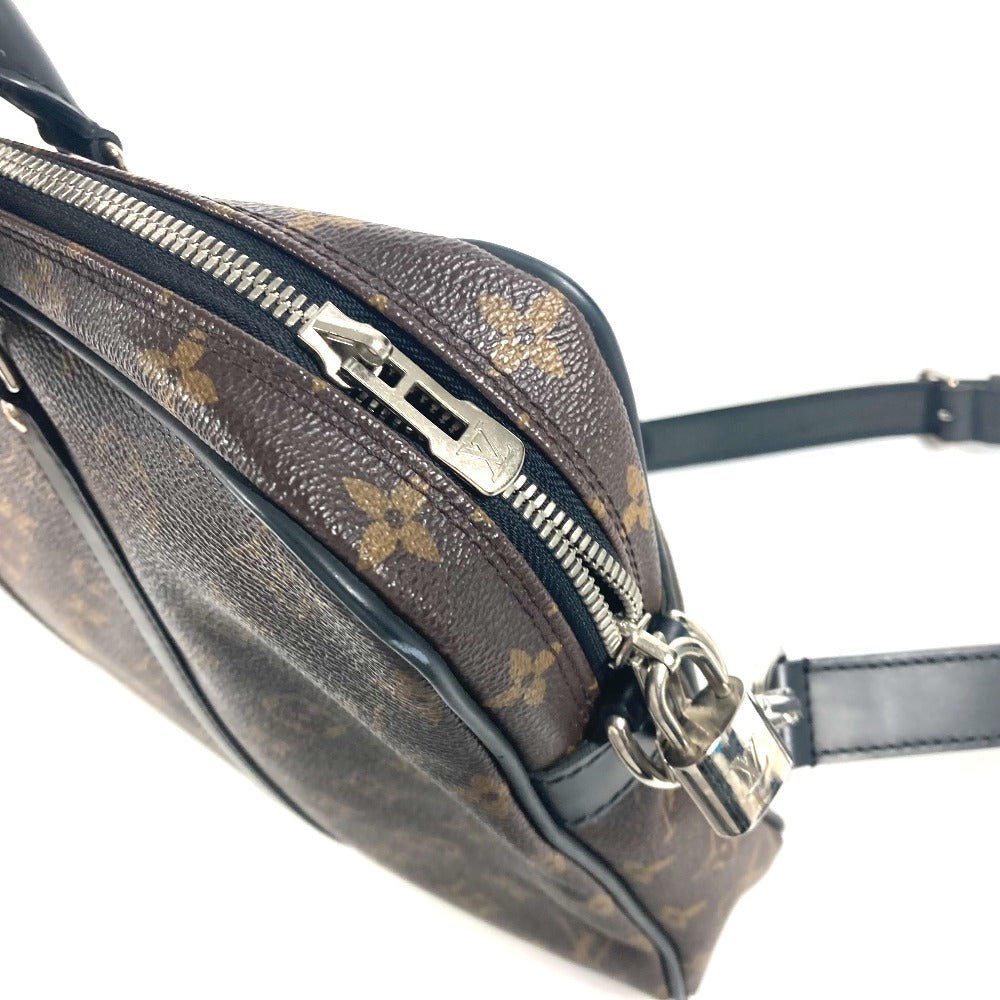 LOUIS VUITTON Business bag  M52005 Monogram macacer canvas Brown Monogram macacer Porto Document Voyage PDV PM mens