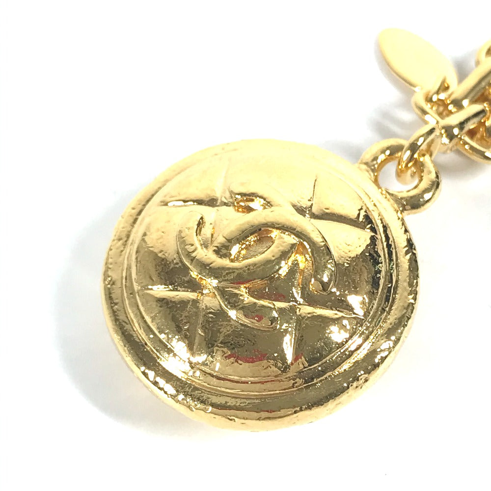 CHANEL key ring metal gold   chain CC COCO Mark Women
