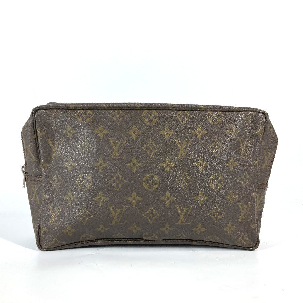 LOUIS VUITTON Cosmetics Pouch M47522 Monogram canvas Brown Monogram Truth Cracking Ty 28 Women
