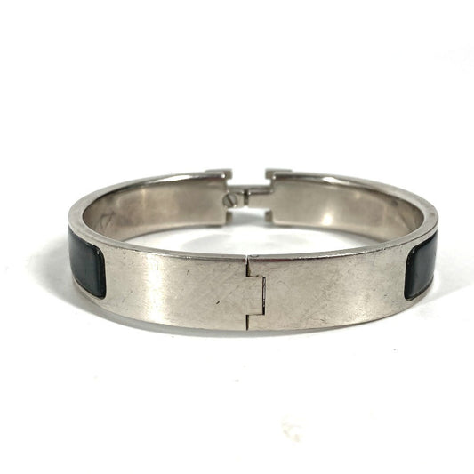 HERMES Bangle metal black Click crack PM Women  d