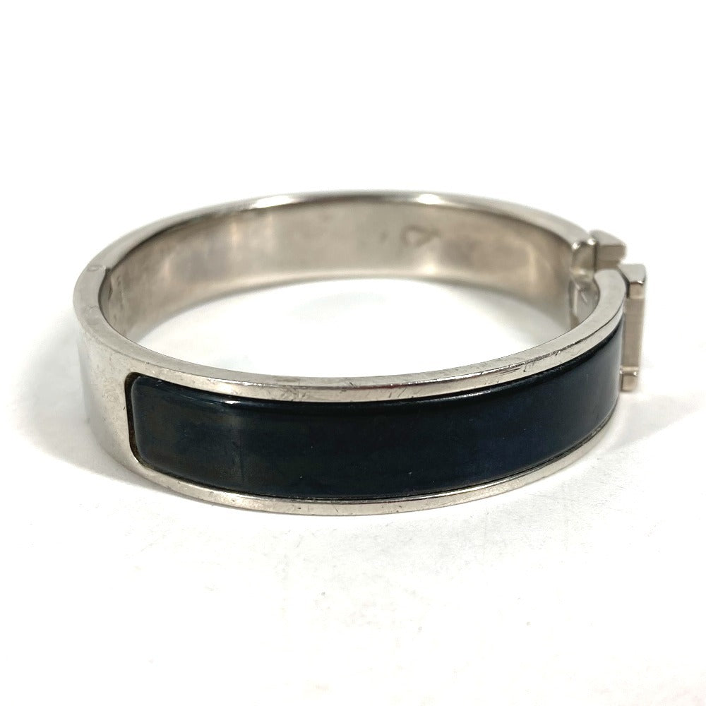 HERMES Bangle metal black Click crack PM Women  d