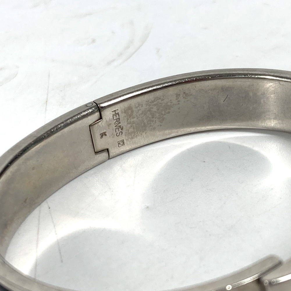 HERMES Bangle metal black Click crack PM Women  d