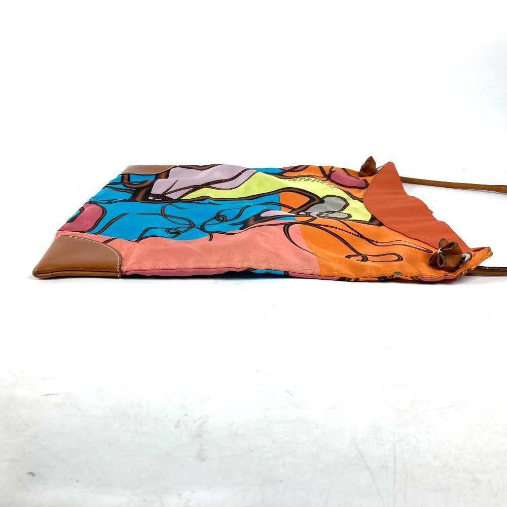 HERMES Shoulder Bag Silk, Leather multicolor COUP DE FOUET Whip Silky City MM unisex(Unisex)  d
