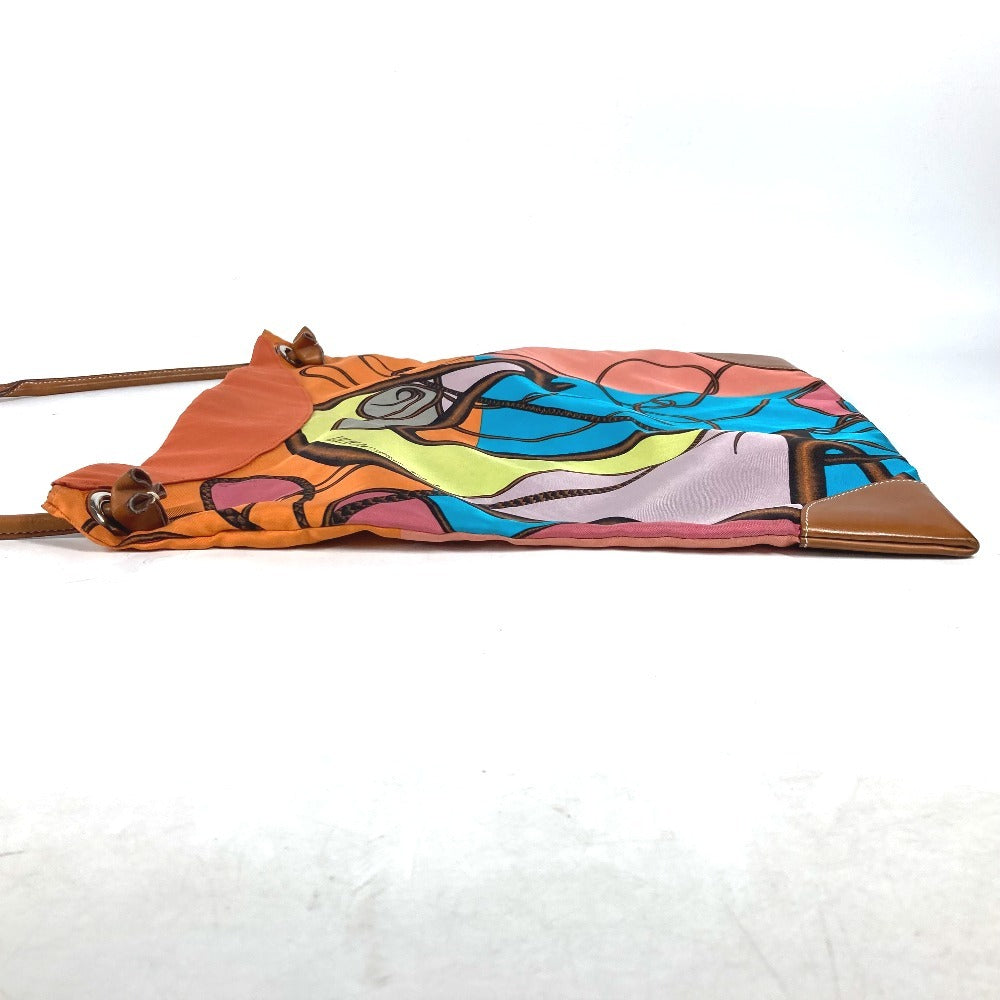 HERMES Shoulder Bag Silk, Leather multicolor COUP DE FOUET Whip Silky City MM unisex(Unisex)  d
