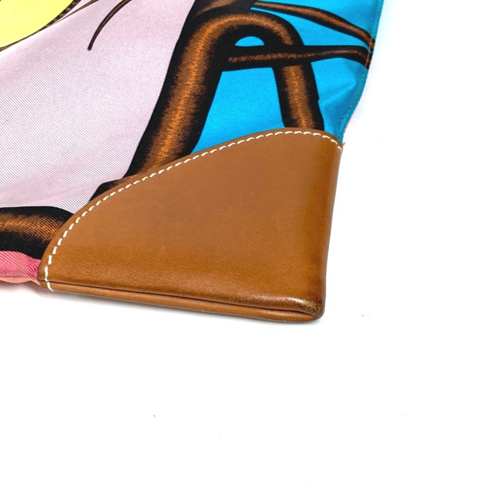 HERMES Shoulder Bag Silk, Leather multicolor COUP DE FOUET Whip Silky City MM unisex(Unisex)  d