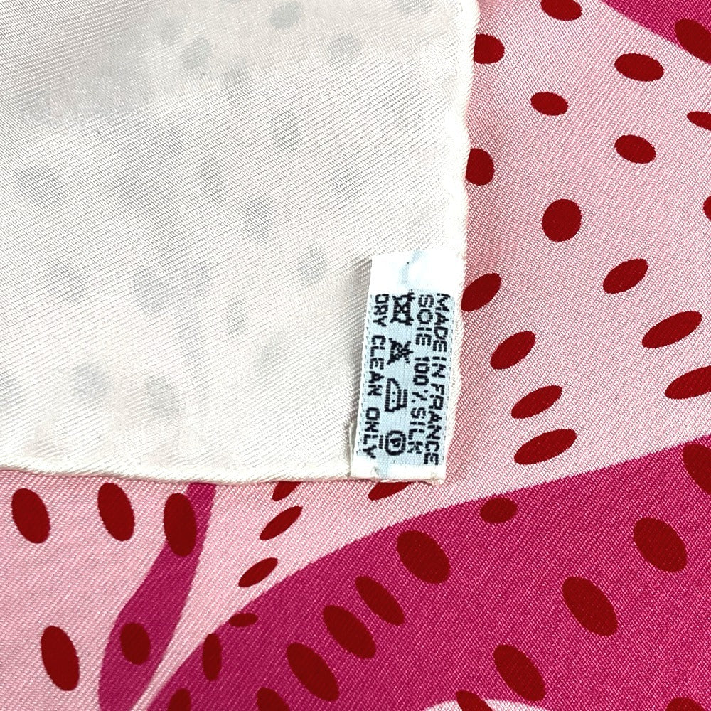 HERMES scarf silk pink Carre90 iHOLA FLAMENCA HOLA FLAMENCA Women  d