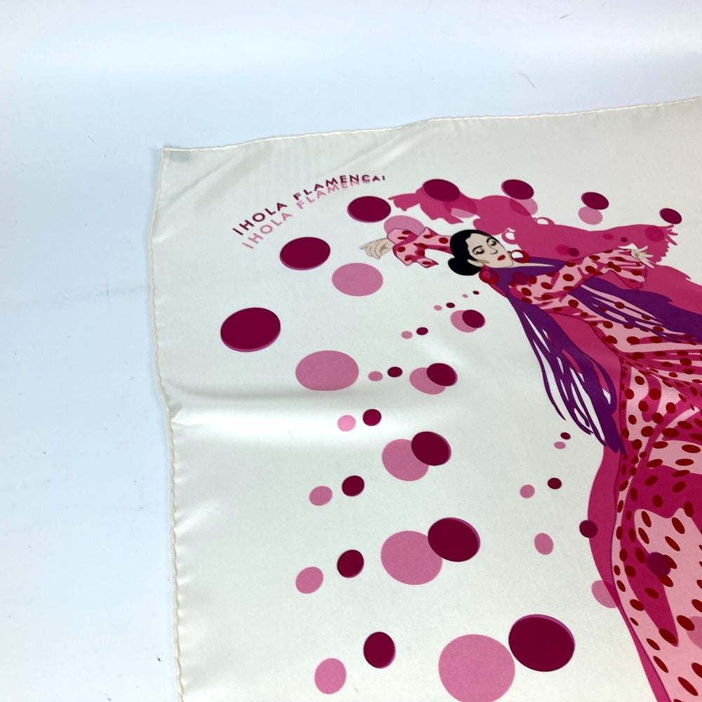 HERMES scarf silk pink Carre90 iHOLA FLAMENCA HOLA FLAMENCA Women  d