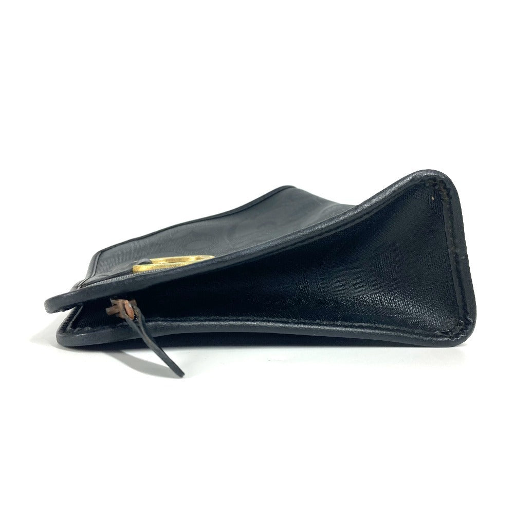 Dior business bag PVC / Leather Navy   logo