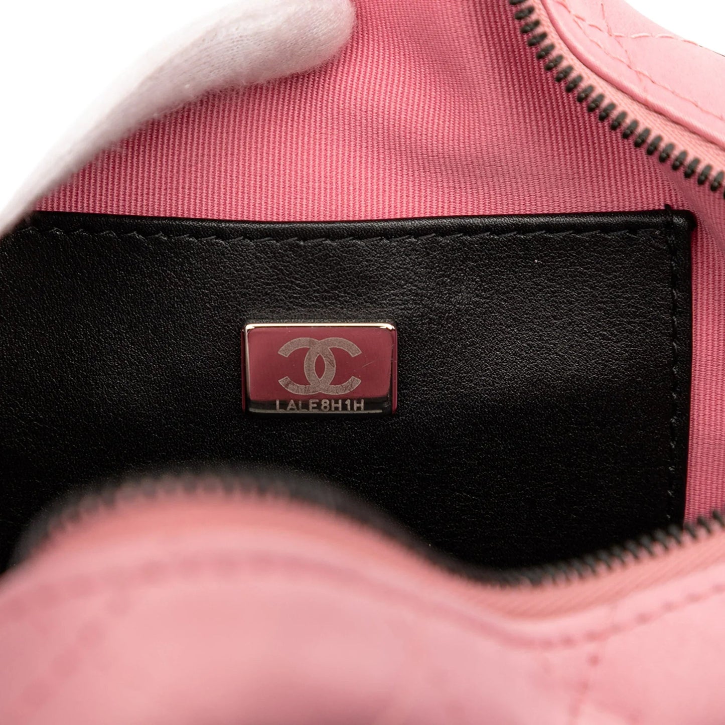 Pink Chanel Quilted Satin Walk Of Fame Star Crossbody