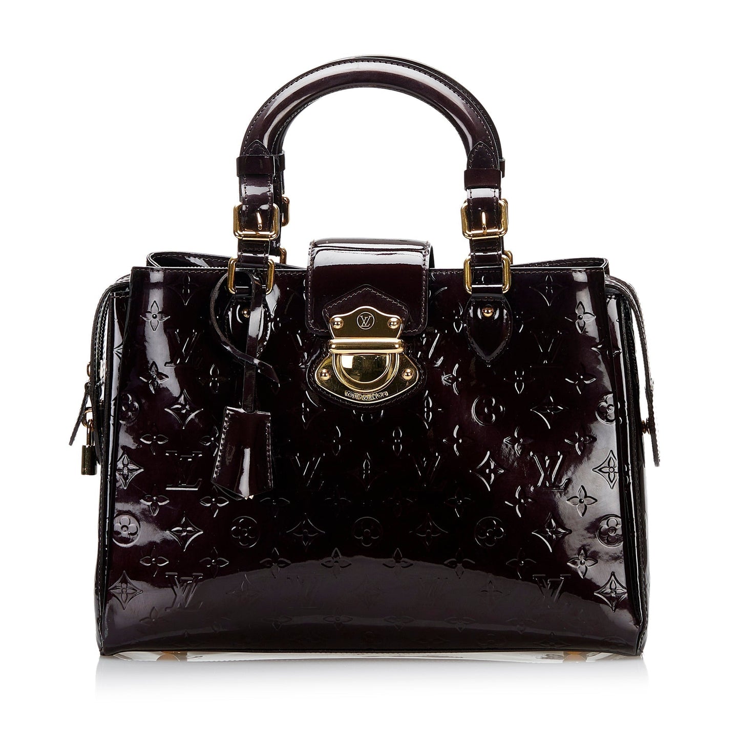 Louis Vuitton Melrose Avenue Dark Red Monogram Vernis