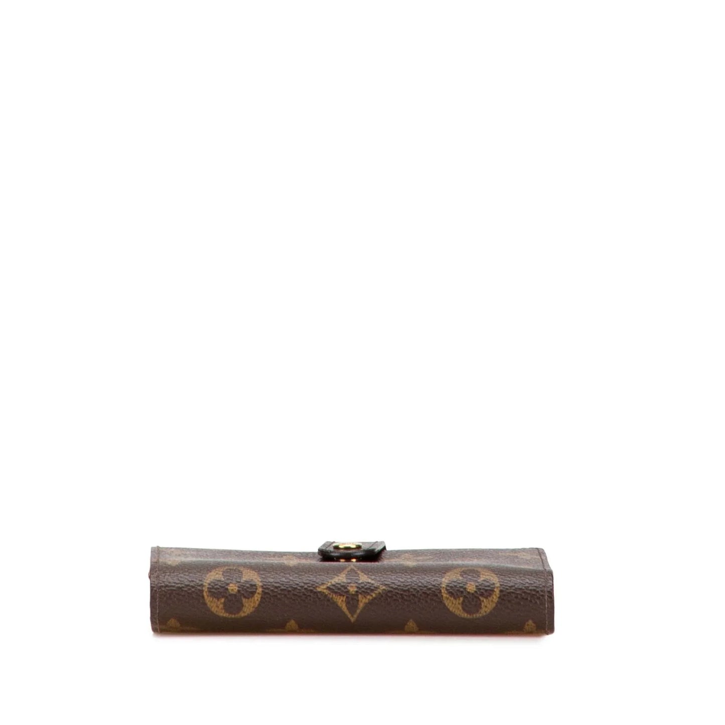 Brown Louis Vuitton Monogram Porte Monnaie Billets Viennois Small Wallets