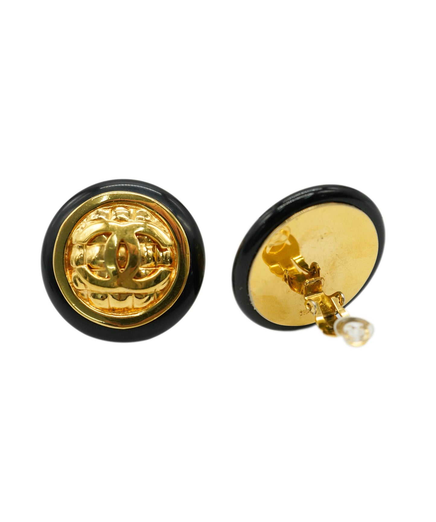 CHANEL Cocomark Round Earrings DBXS3558