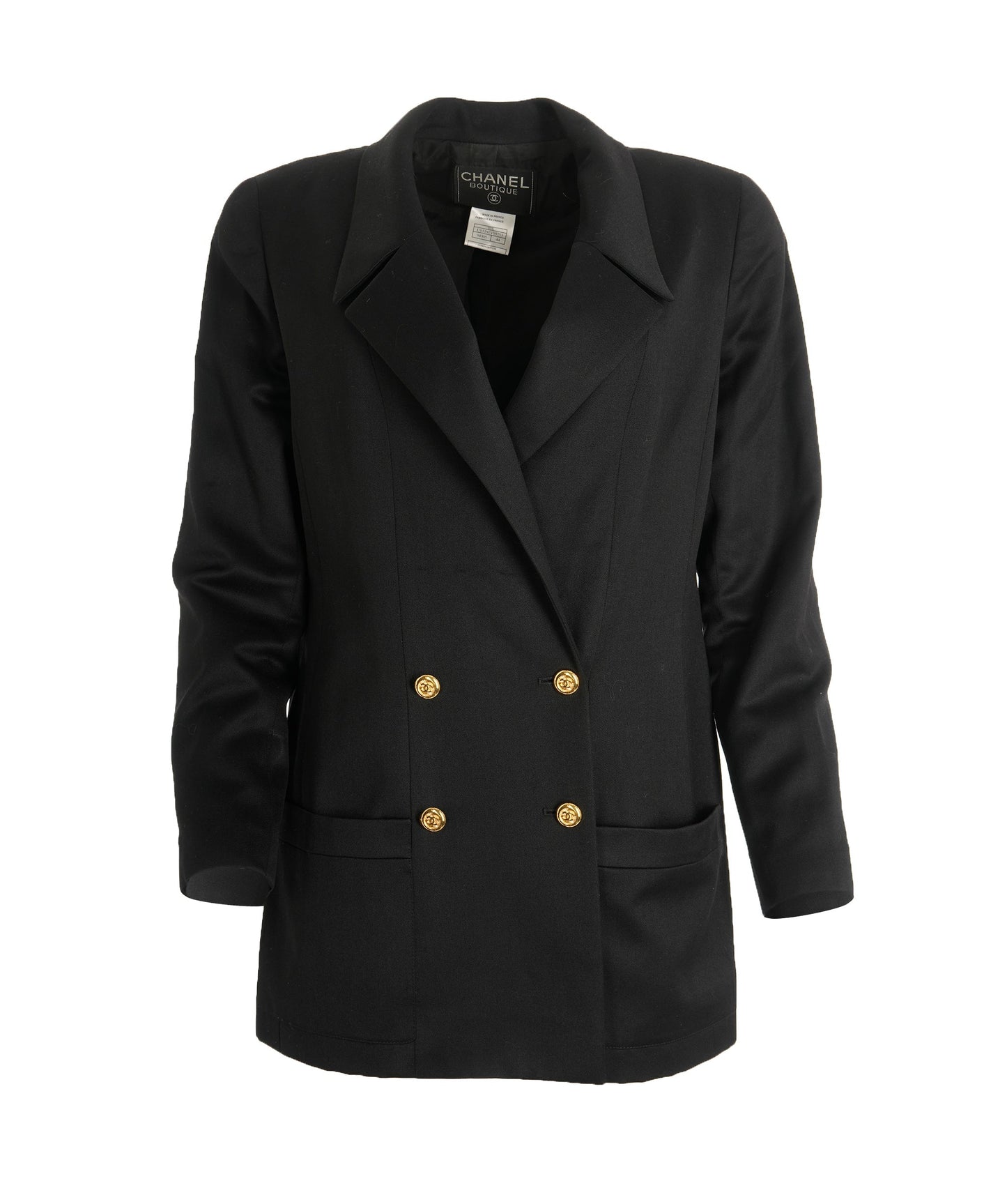 Chanel Black CC Button   Suit Set  ALC2235