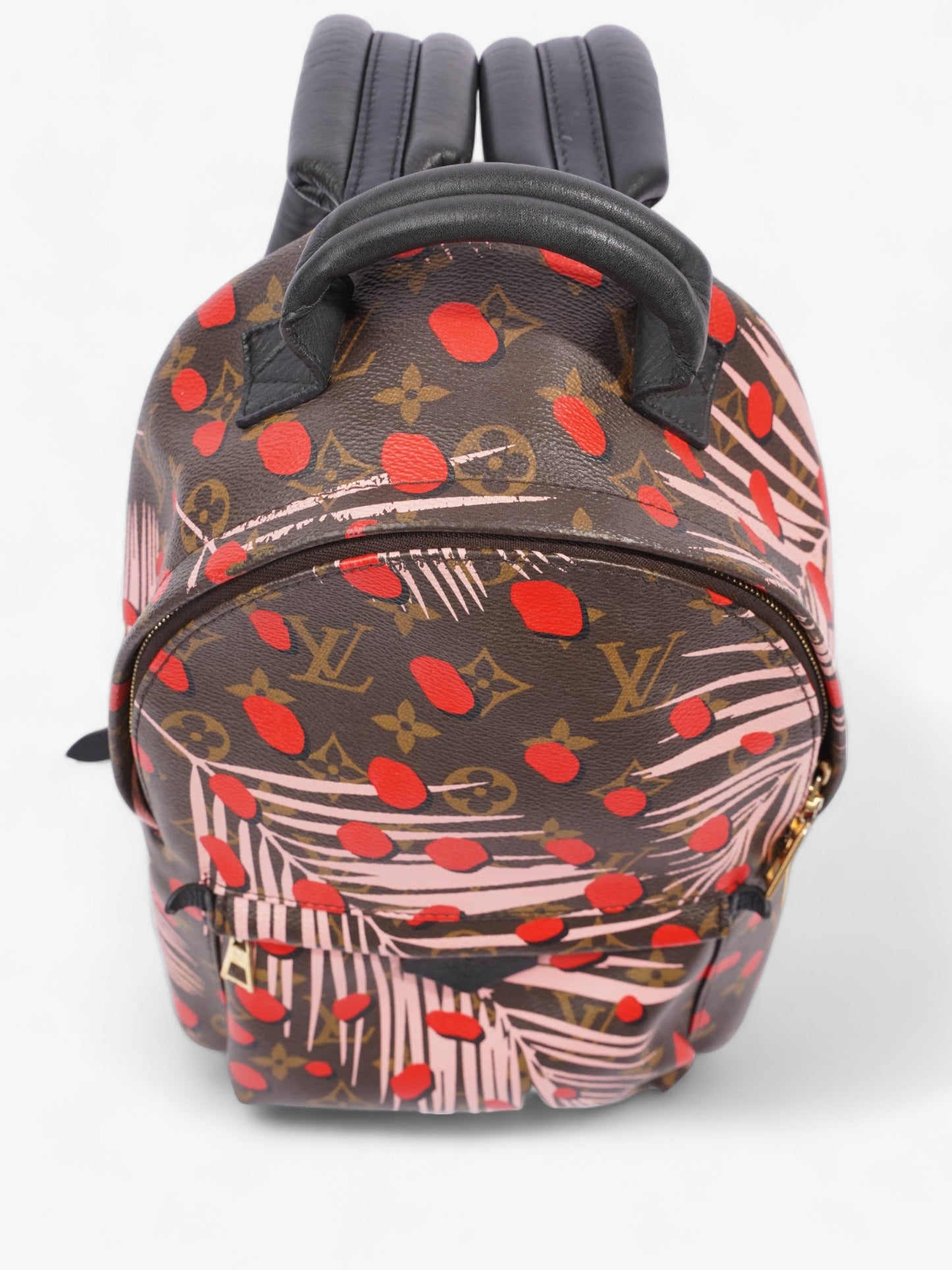Louis Vuitton Jungle Dot Palm Springs Monogram / Red / Pink Coated Canvas