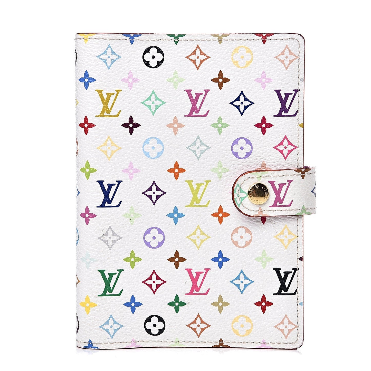 LOUIS VUITTON MULTICOLOR MONOGRAM SMALL RING AGENDA COVER