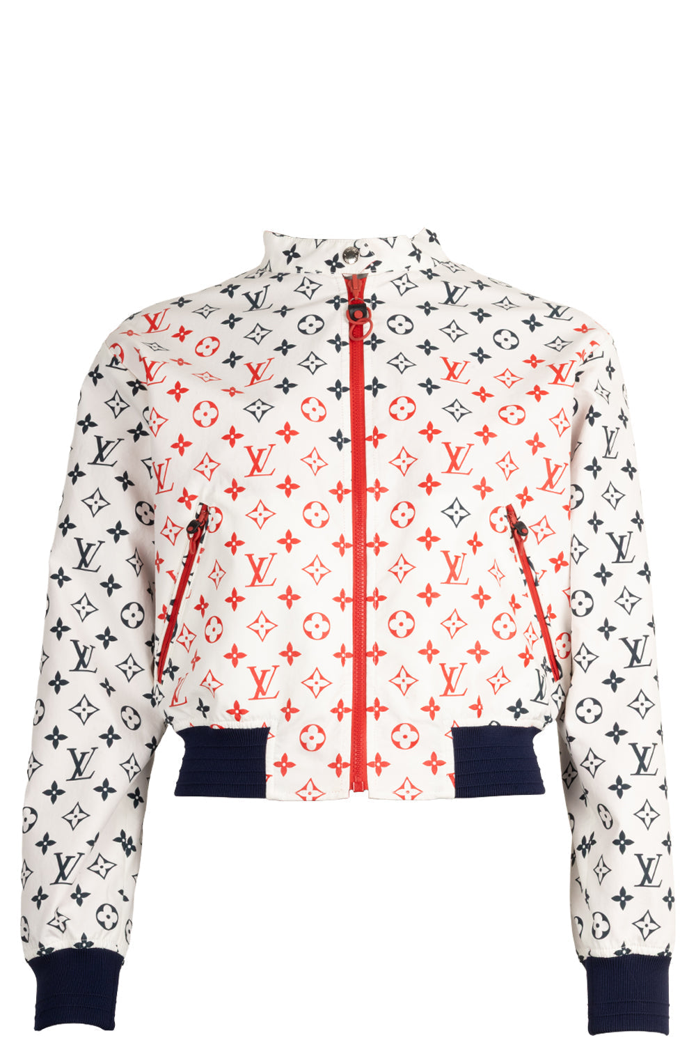 LOUIS VUITTON Windbreaker Reversible MNG Red White