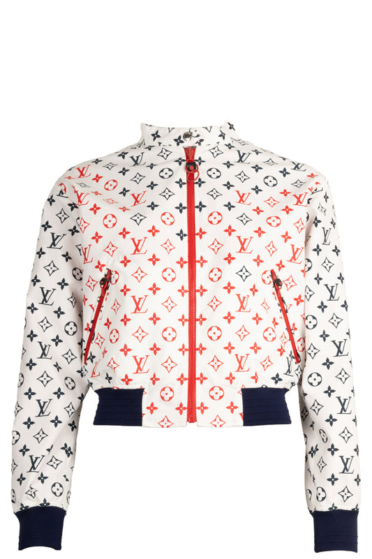 LOUIS VUITTON Windbreaker Reversible MNG Red White