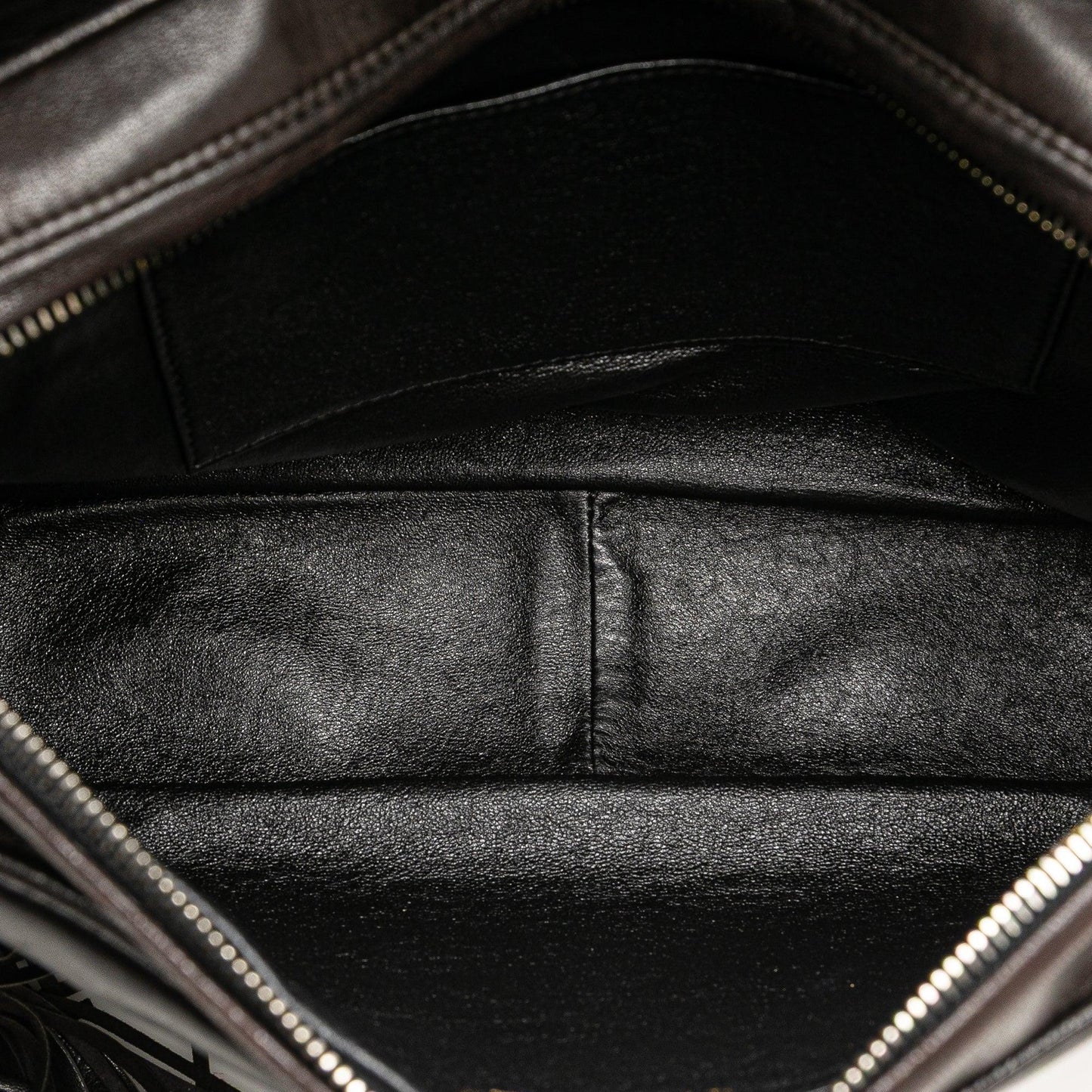 Black Chanel CC Lambskin Flap Tassel Crossbody