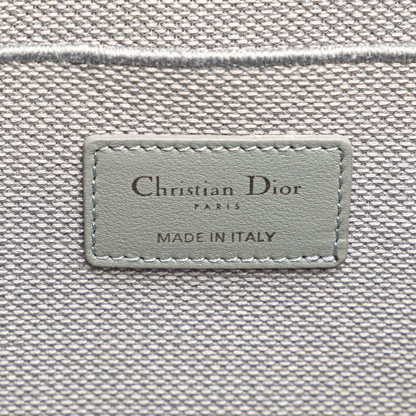 Gray Dior Canvas Cannage Diortravel Vanity Case