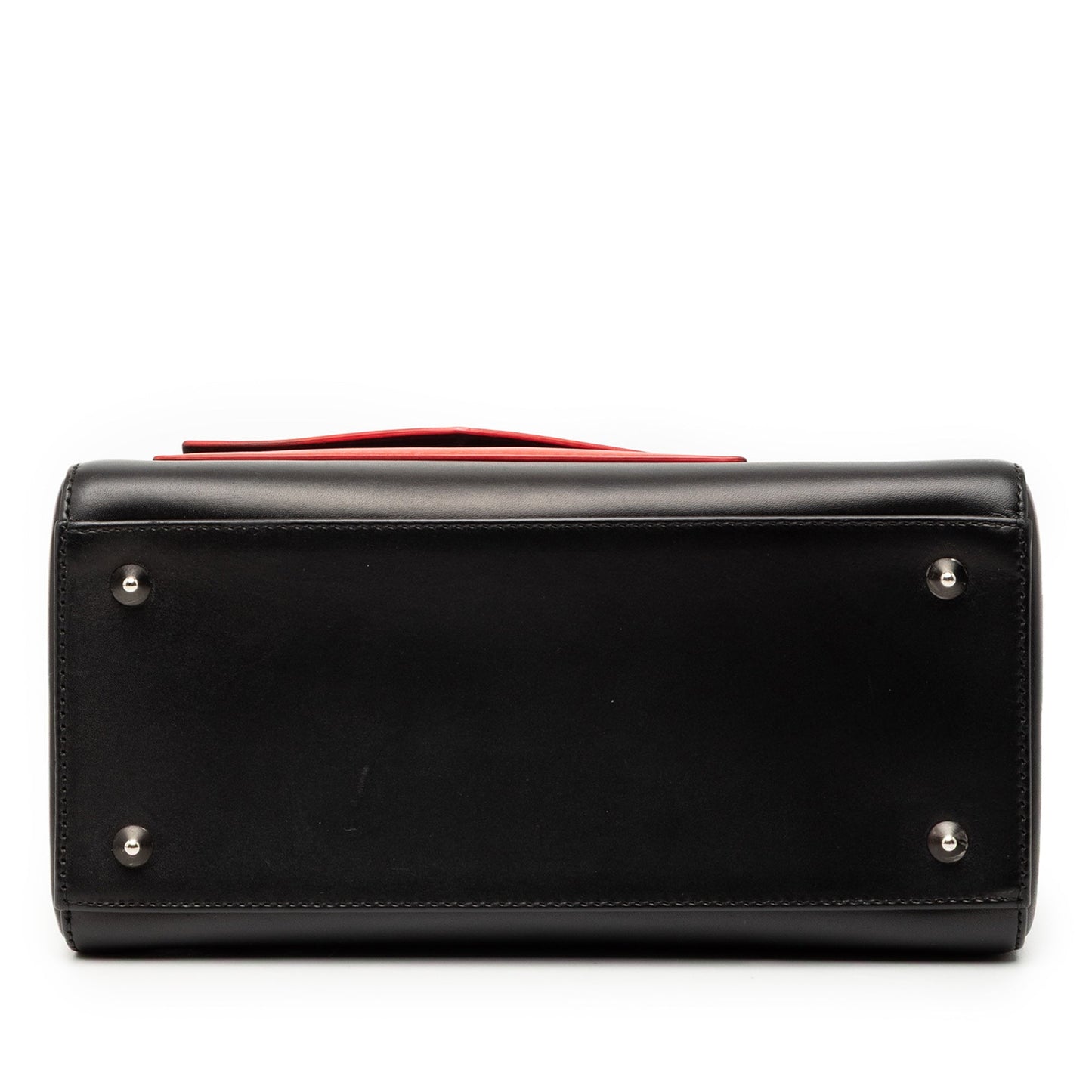 Black Dior Medium Calfskin Pockets Lady Dior Satchel