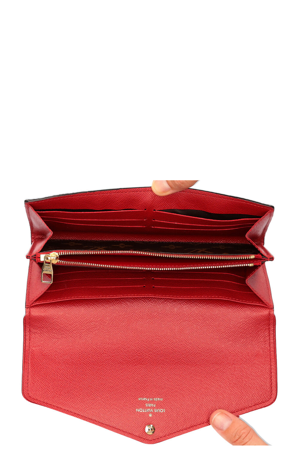 LOUIS VUITTON  Sarah Wallet Retiro MNG & Red