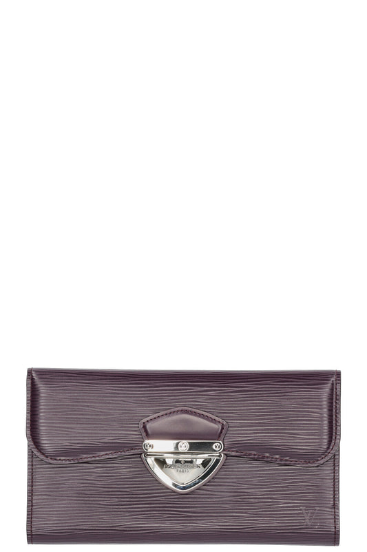 LOUIS VUITTON Portefeuille Wallet Epi Purple