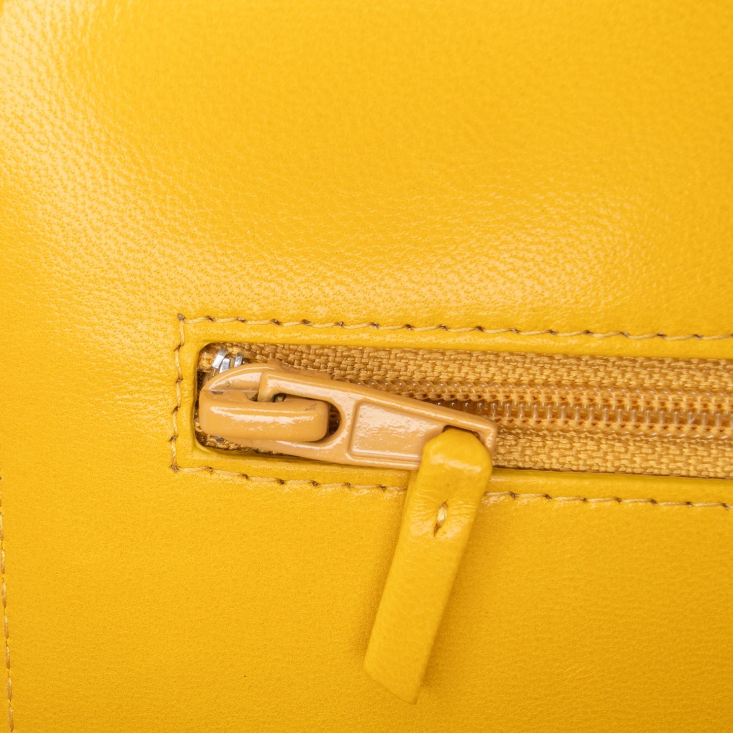 Yellow Chanel Quilted Lambskin Boy Wallet On Chain Crossbody Bag