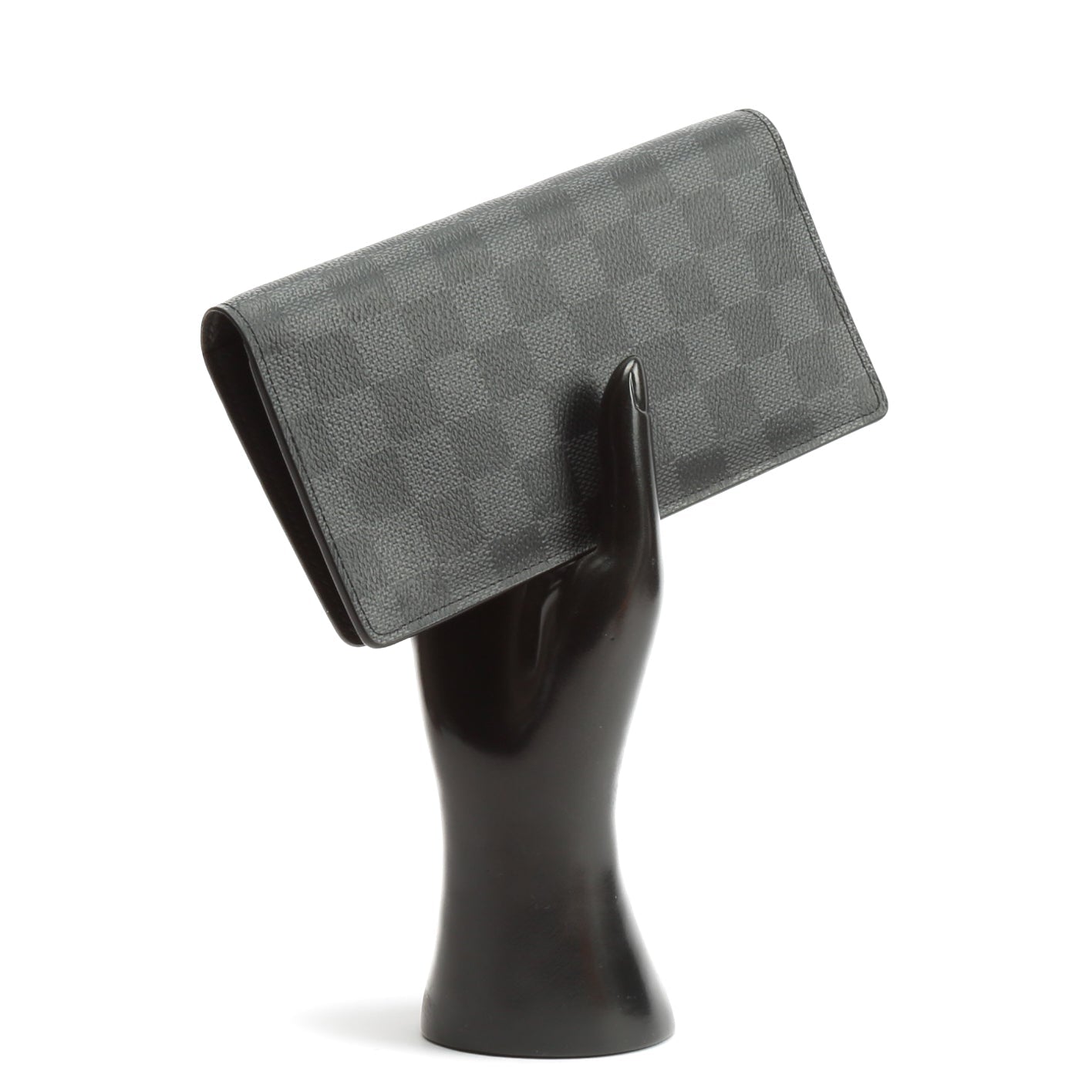 LOUIS VUITTON Brazza Wallet Damier Graphite