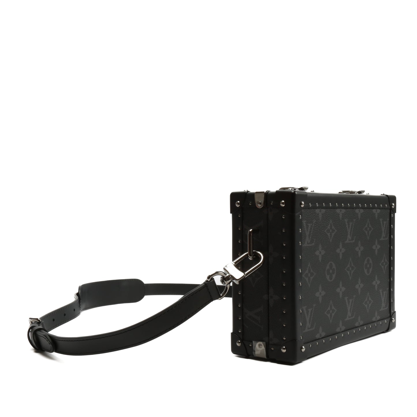 LOUIS VUITTON Clutch Box Monogram Eclipse