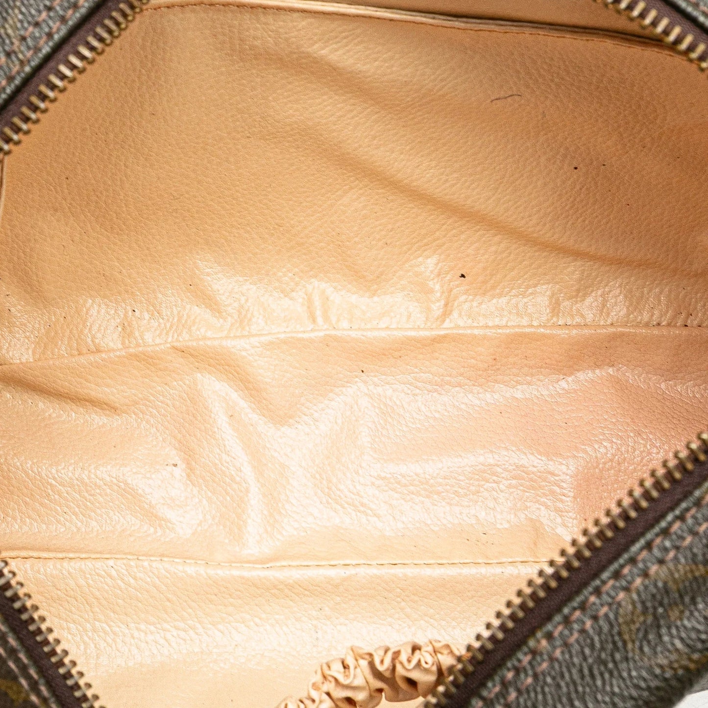 Brown Louis Vuitton Monogram Trousse Toilette 28 Clutch Bag