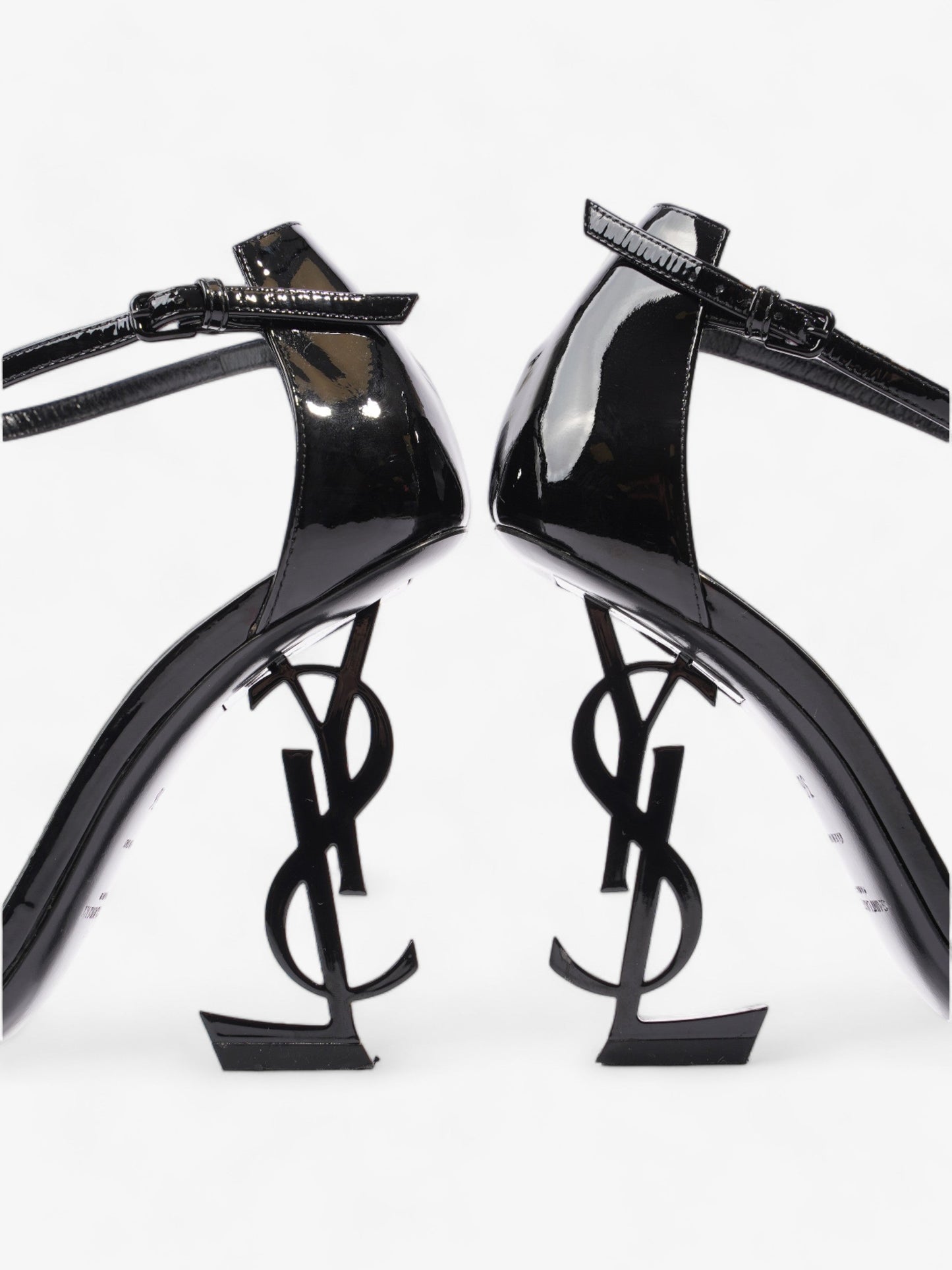 Saint Laurent Opyum 110mm Black Patent Leather EU 36 UK 3