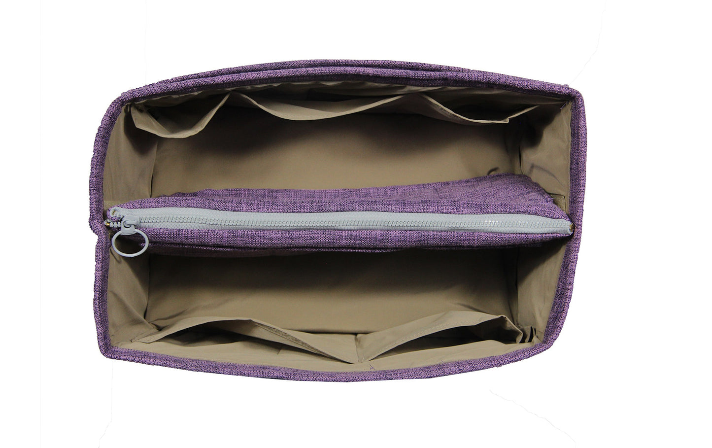 [Dior Large Dior Caro Bag] Waterproof Linen Bag Organizer - Customized Purse Insert, Tote Liner Protector, Handbag Organiser (Type B)