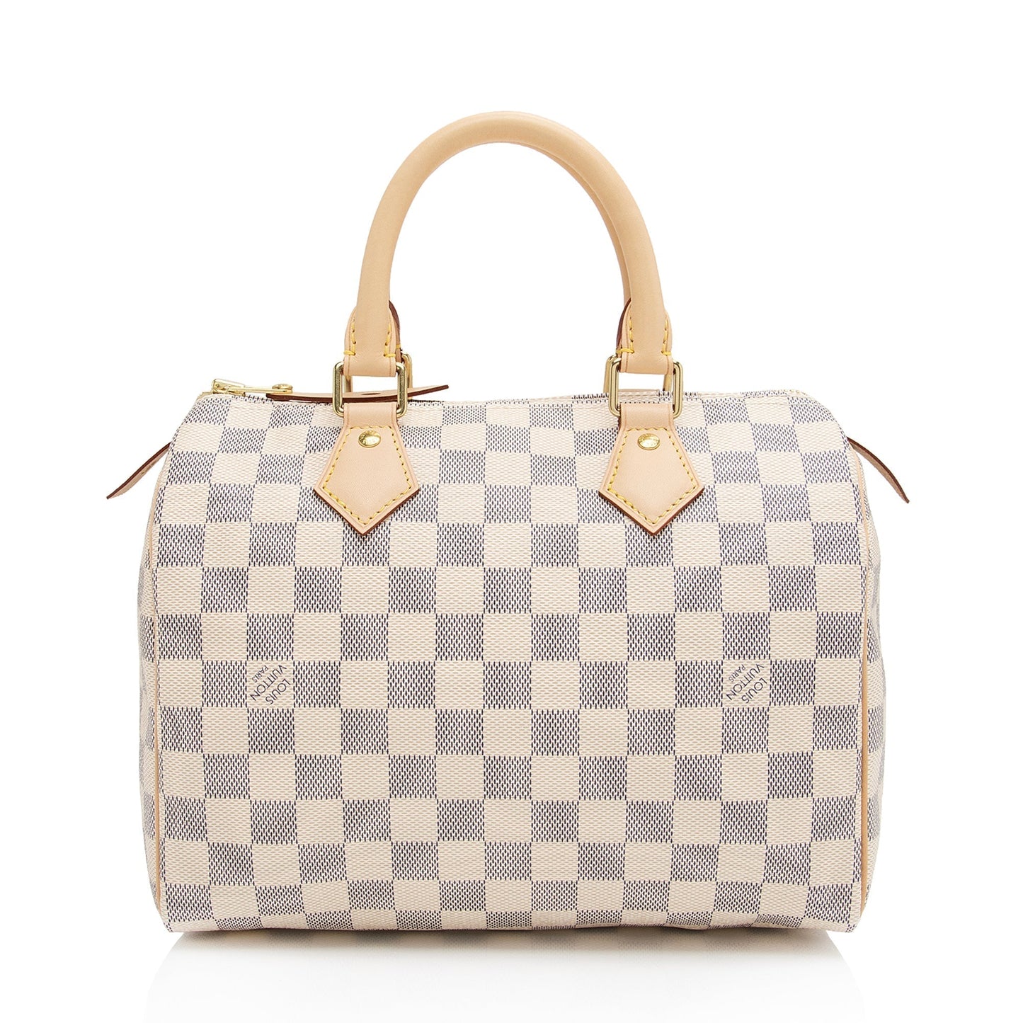 Louis Vuitton Damier Azur Speedy 25 Satchel (SHF-mICLk2)
