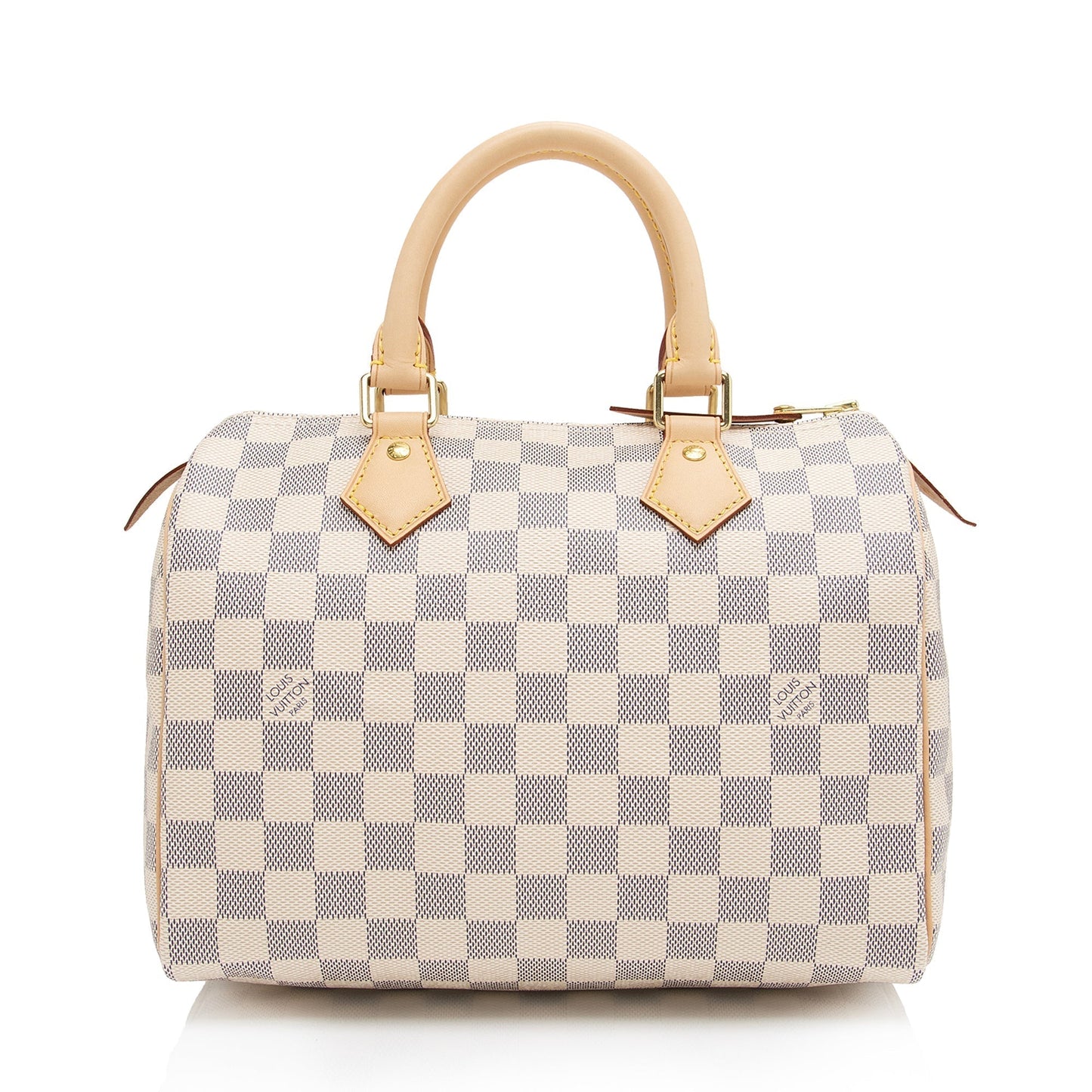 Louis Vuitton Damier Azur Speedy 25 Satchel (SHF-mICLk2)