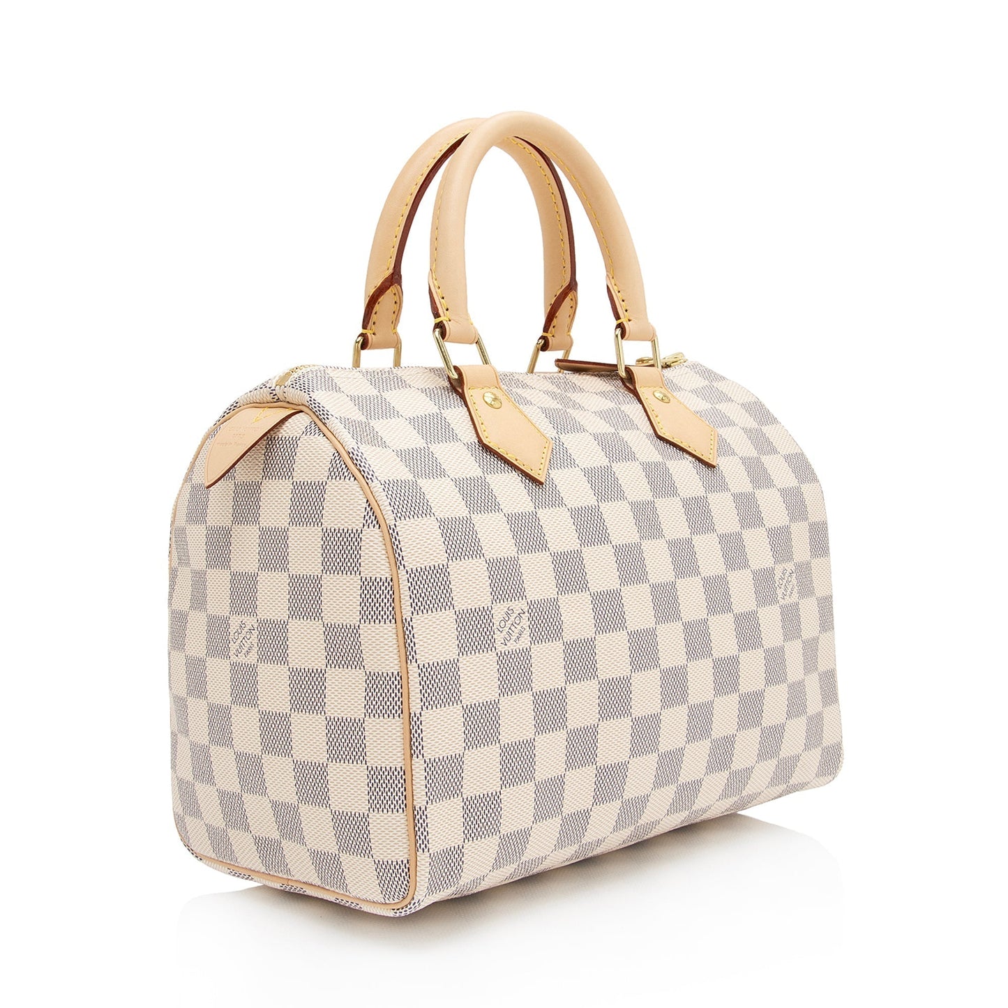 Louis Vuitton Damier Azur Speedy 25 Satchel (SHF-mICLk2)