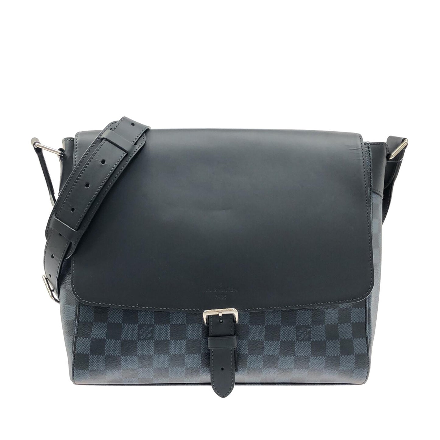 Louis Vuitton Damier Cobalt Newport Messenger PM (SHG-7phIVj)