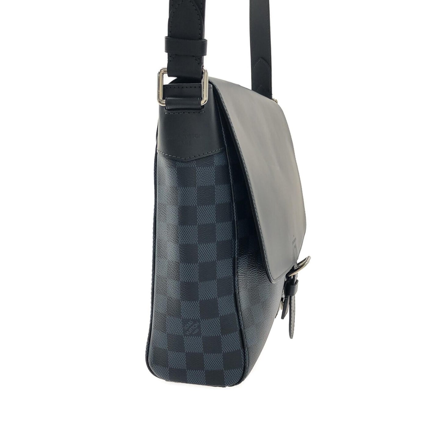 Louis Vuitton Damier Cobalt Newport Messenger PM (SHG-7phIVj)
