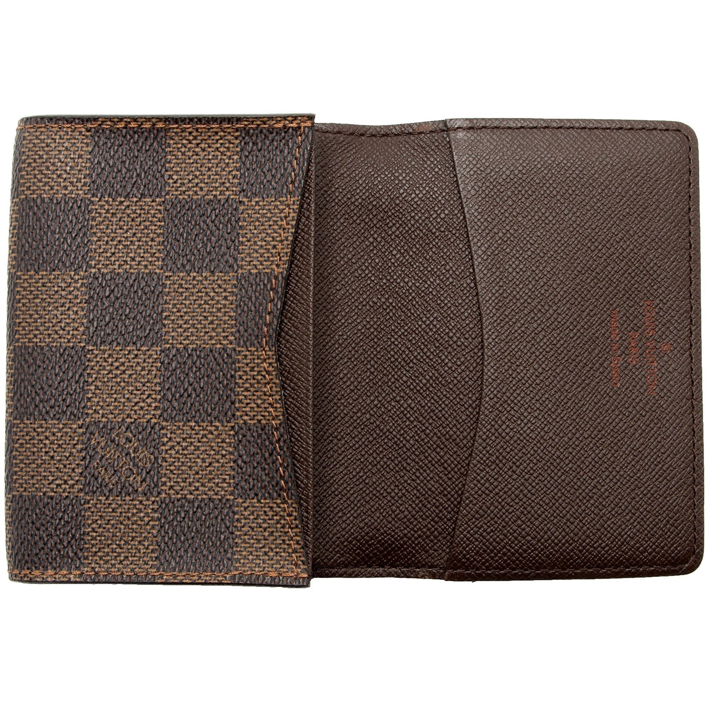 Louis Vuitton Damier Ebene Business Card Holder (SHF-uVymr2)