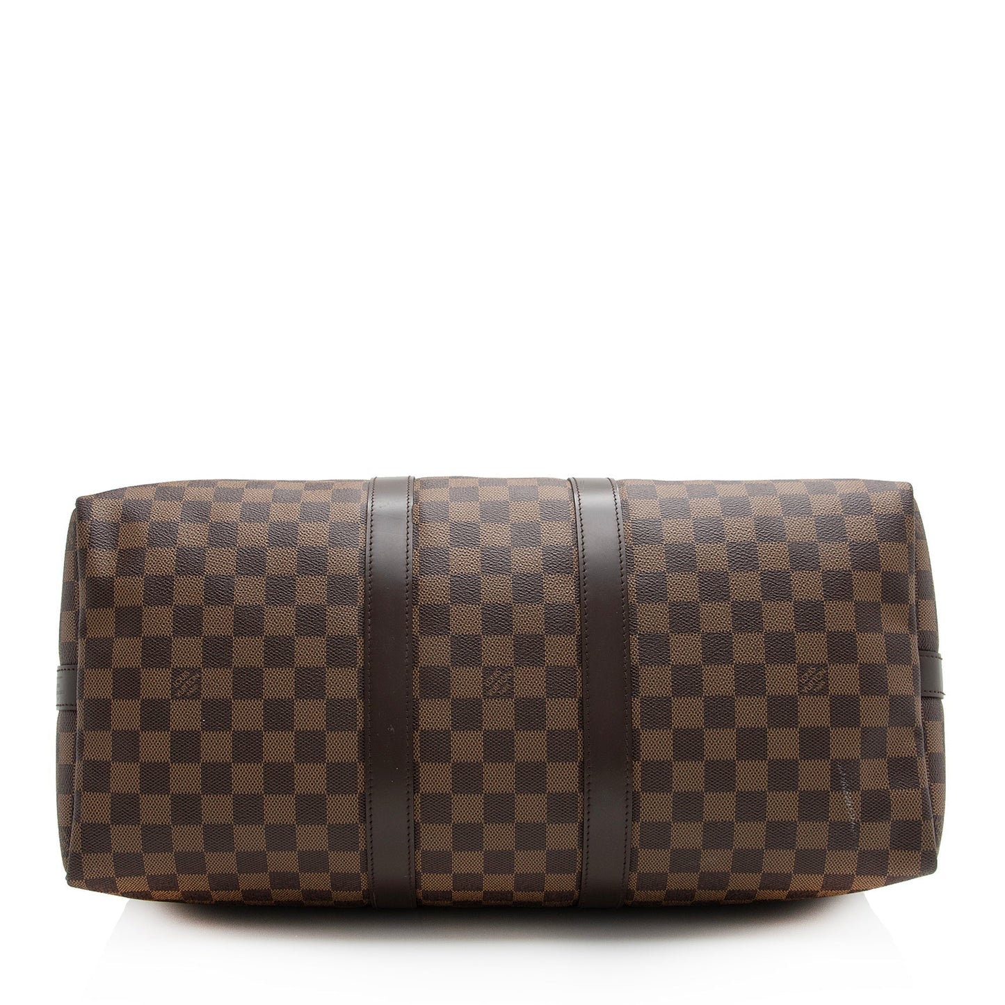 Louis Vuitton Damier Ebene Keepall Bandouliere 45 Duffel Bag (SHF-22790)