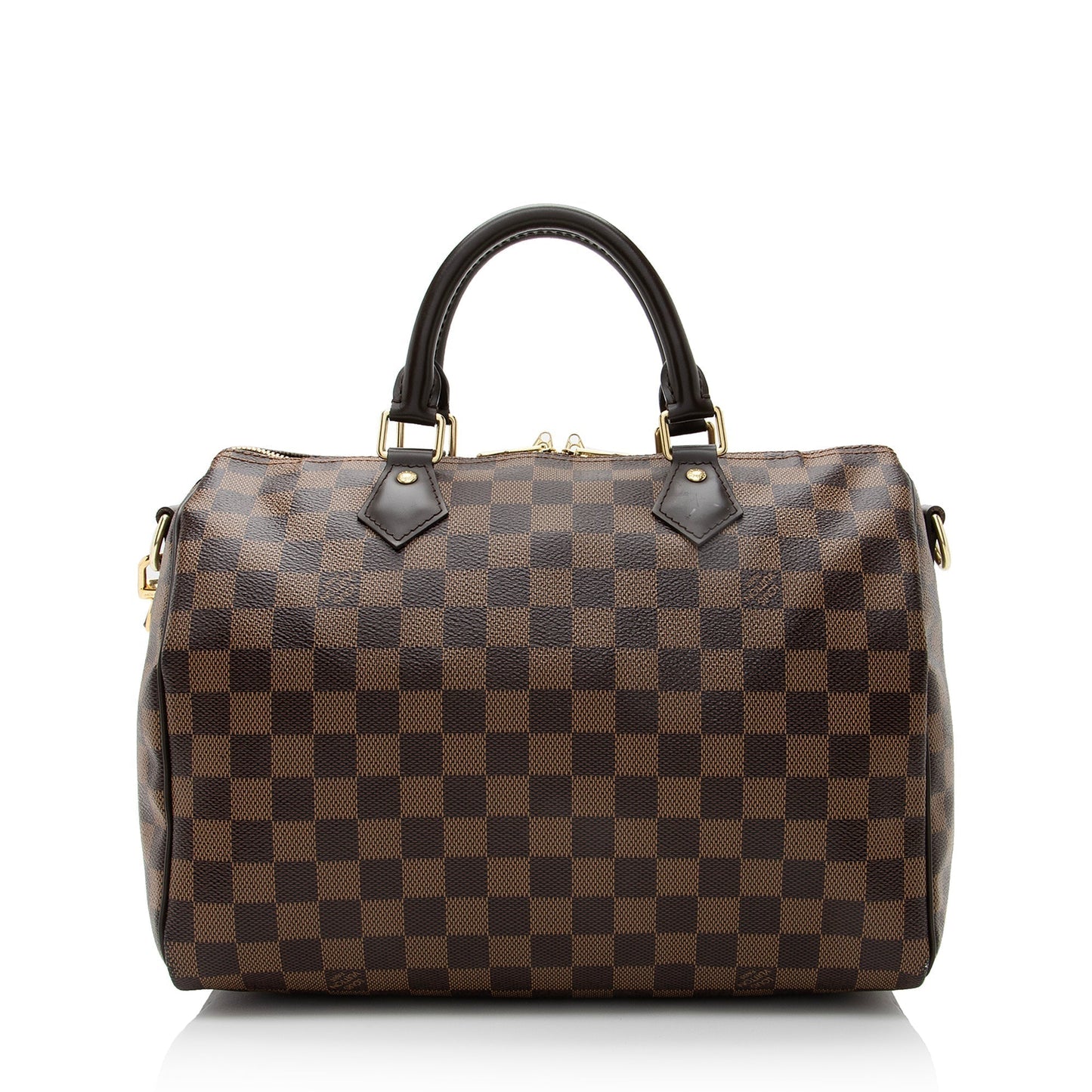 Louis Vuitton Damier Ebene Speedy Bandouliere 30 Satchel (SHF-22841)