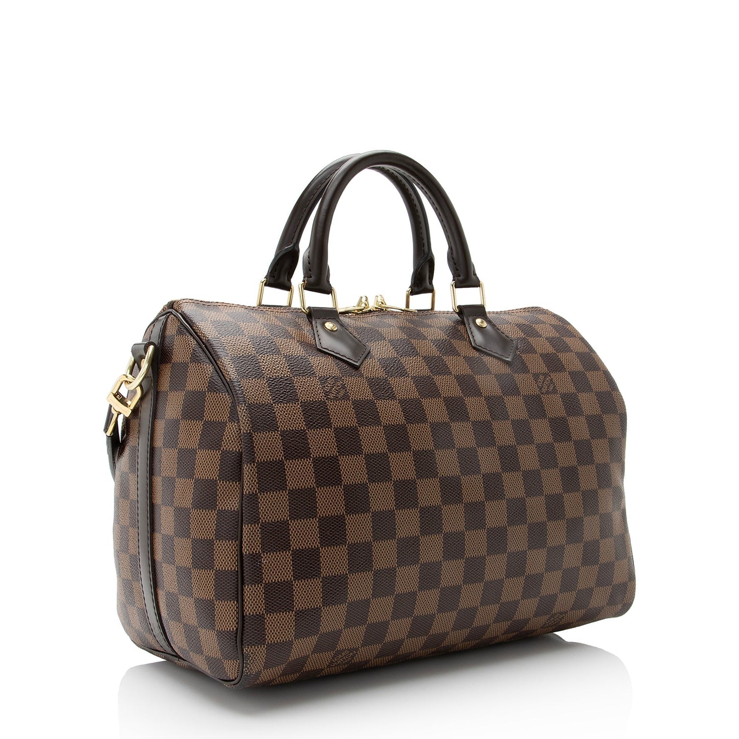 Louis Vuitton Damier Ebene Speedy Bandouliere 30 Satchel (SHF-22841)